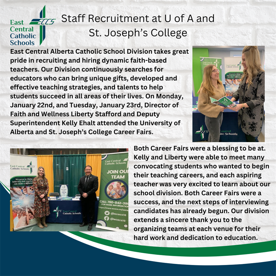ECCS Attends Career Fairs