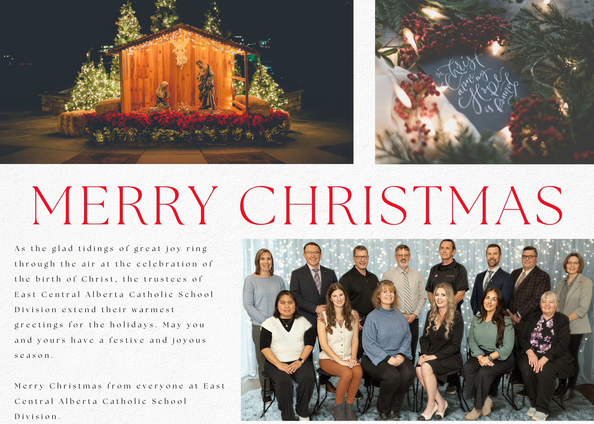 ECACS Christmas Card 2025